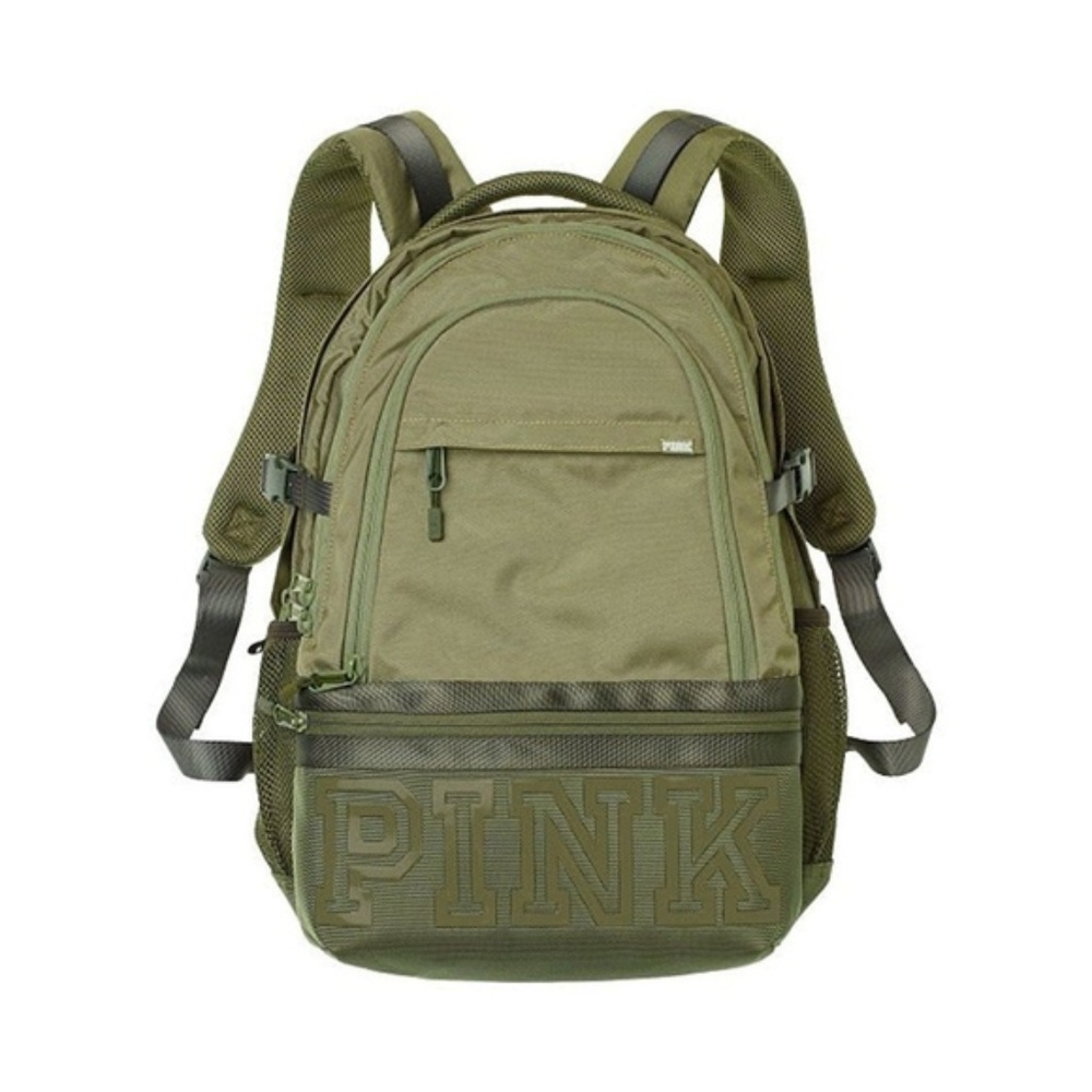 Victoria's Secret PINK Campus Backpack Green NWT